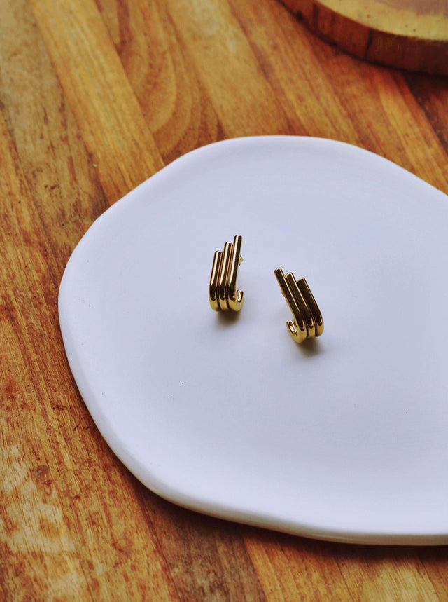 ORGAN EARRINGS - FINAL SALE (WATERPROOF & 18K GOLD PLATED)