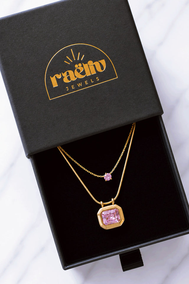 BLOOM TOGETHER SET No. 1 (WATERPROOF & 18K WHITE GOLD PLATED)