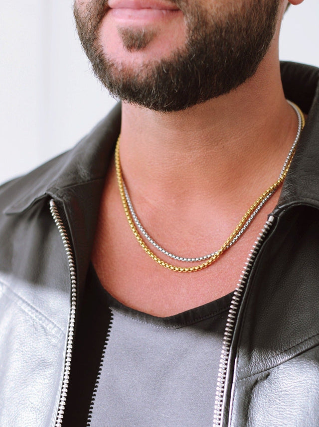 LIAM NECKLACE IN GOLD (WATERPROOF & 18K GOLD PLATED)